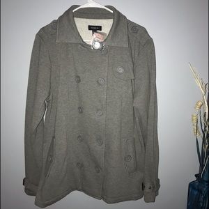 Women’s 1X Torrid Fleece Peacoat / Jacket